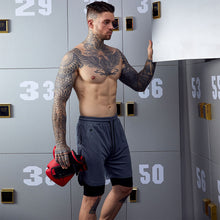 Load image into Gallery viewer, Chase Double Layer Moisture Wicking Shorts