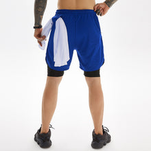 Load image into Gallery viewer, Chase Double Layer Moisture Wicking Shorts