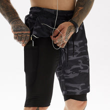 Load image into Gallery viewer, Chase Double Layer Moisture Wicking Shorts