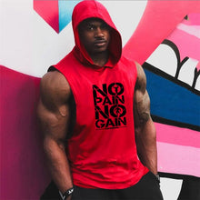Load image into Gallery viewer, Antonio Hooded Sleeveless Tank
