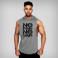 Load image into Gallery viewer, Antonio Hooded Sleeveless Tank
