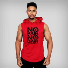 Load image into Gallery viewer, Antonio Hooded Sleeveless Tank
