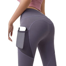 Load image into Gallery viewer, Carly Tummy Control Yoga Pants with Pocket
