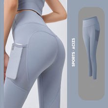 Load image into Gallery viewer, Carly Tummy Control Yoga Pants with Pocket
