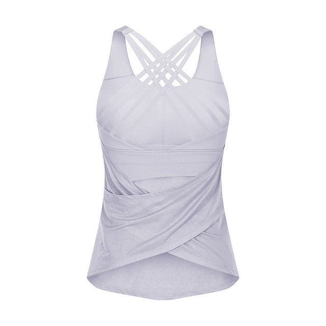 Mara 2 in 1  Sports Bra and Yoga Top