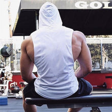 Load image into Gallery viewer, Antonio Hooded Sleeveless Tank
